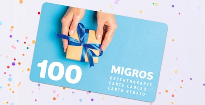 Migros Geschenkkarte gewinnen