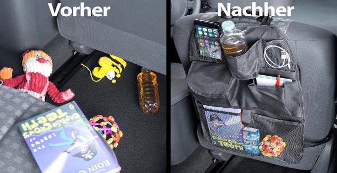 Gratis Auto-Rückenlehnen-Organizer für alle Fahrzeuge